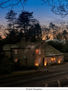 Outside view of The Bull, Broughton.