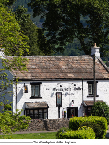 Outside view of The Wensleydale Heifer, Leyburn.