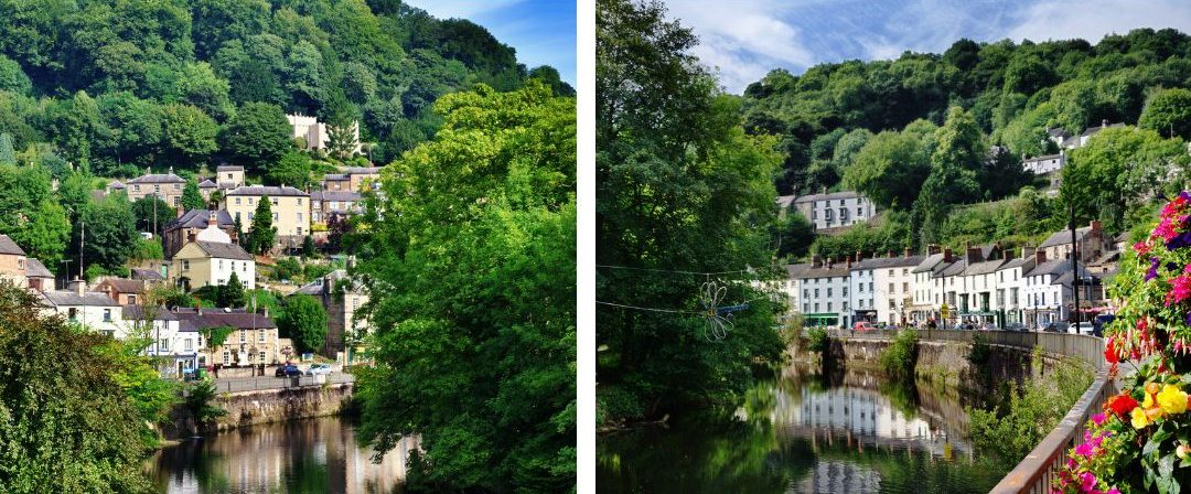 A collection of images of Matlock Bath in the Peak District.