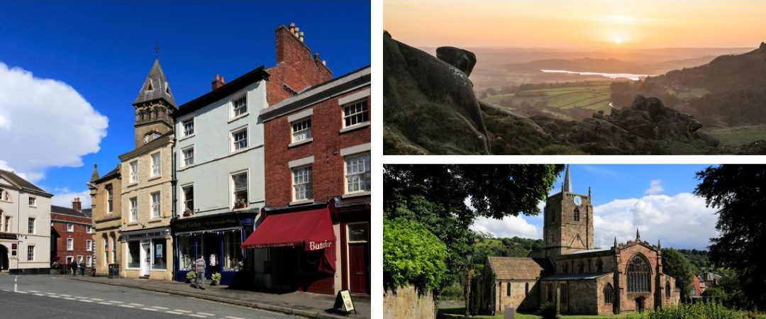 A collection of images of Wirksworth in the Peak District.